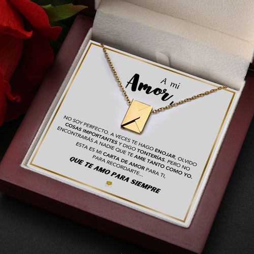 Collar "Carta de Amor" – Un Regalo Especial