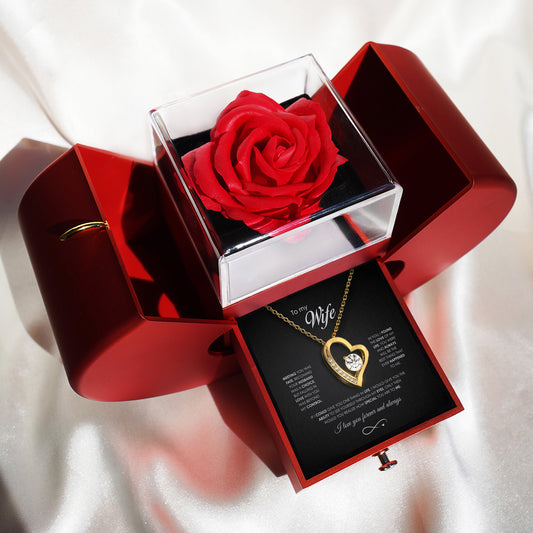 "Forever in My Heart" – Necklace & Luxury Gift Box