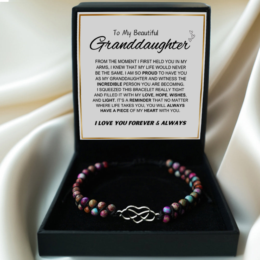 To My Granddaughter - Eternal Love Bracelet Gift Set – Ziella.co