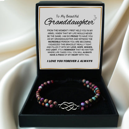 To My Granddaughter - Eternal Love Bracelet Gift Set