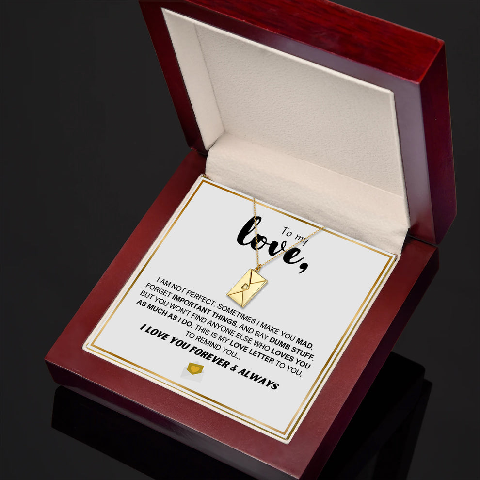 Love Letter Necklace - Premium LED Gift Box Set – Ziella.co