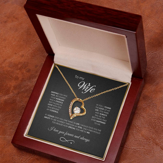 "Forever in My Heart" – Necklace & Luxury LED Gift Box