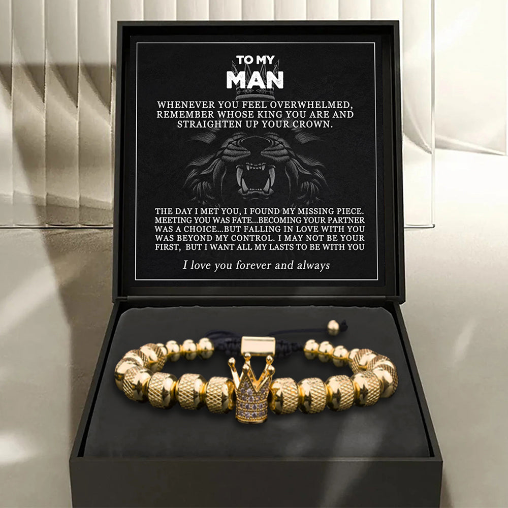 King crown hot sale bracelet set