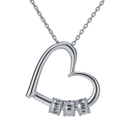 Heart of Our Family – Personalized Necklace with Luxury Forever Rose Box