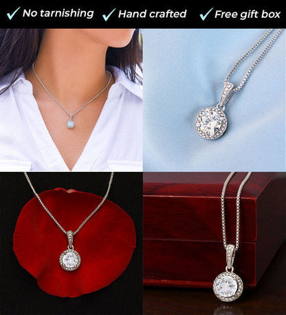 To My Soulmate - I Love You - Sparkling Pendant Gift Set