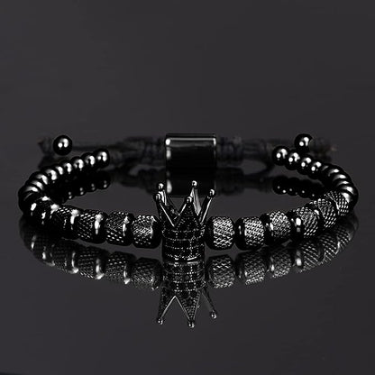 "To My Man" - Kronen-Armband-Set [+ GRATISGESCHENK]