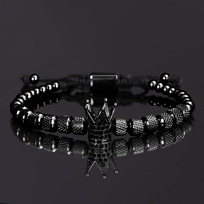 "To My Man" - Kronen-Armband-Set [+ GRATISGESCHENK]