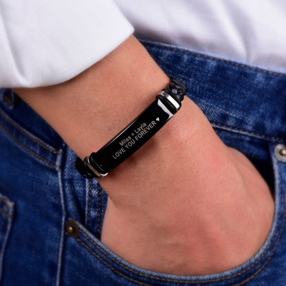 "Personalisiertes Armband-Geschenkset "Liebe dich für immer