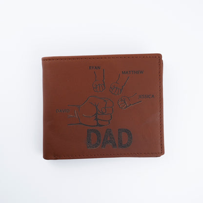 Fist Bump Wallet für Papa