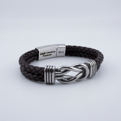 Armband-Set "To My Man" für immer in Liebe gefesselt