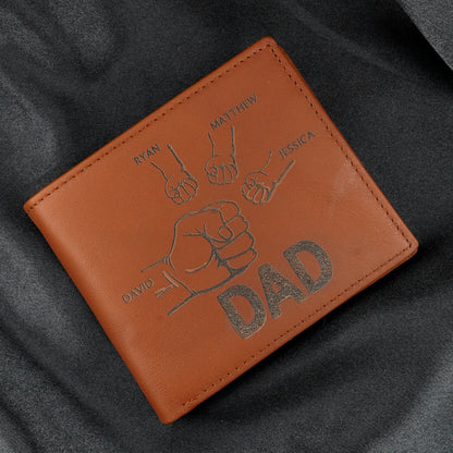 Fist Bump Wallet für Papa