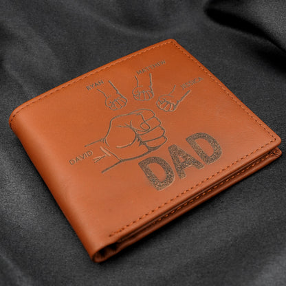 Fist Bump Wallet für Papa