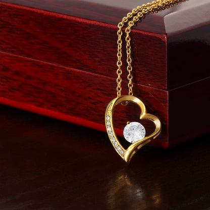 "Forever in My Heart" - Collar y caja de regalo LED de lujo