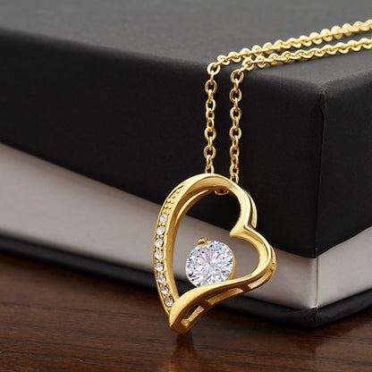 "Forever in My Heart" - Collar y caja de regalo de lujo