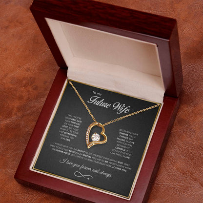 "Forever in My Heart" - Collar y caja de regalo LED de lujo