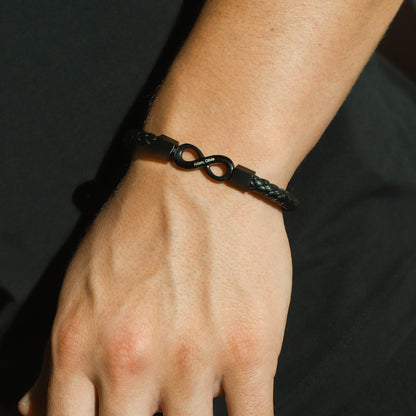 Pulsera personalizada "To My Man" Infinite Love