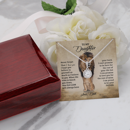 Dad's Love and Pride - Set de regalo de collar (+GRATIS pulsera de regalo)