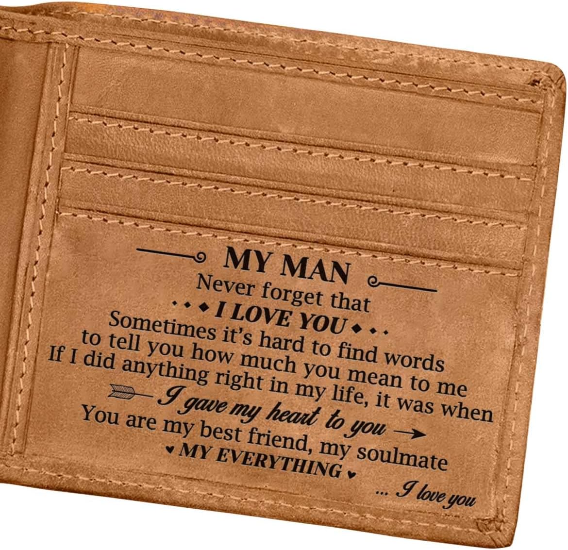 To My Man - Cartera 100% Piel Genuina